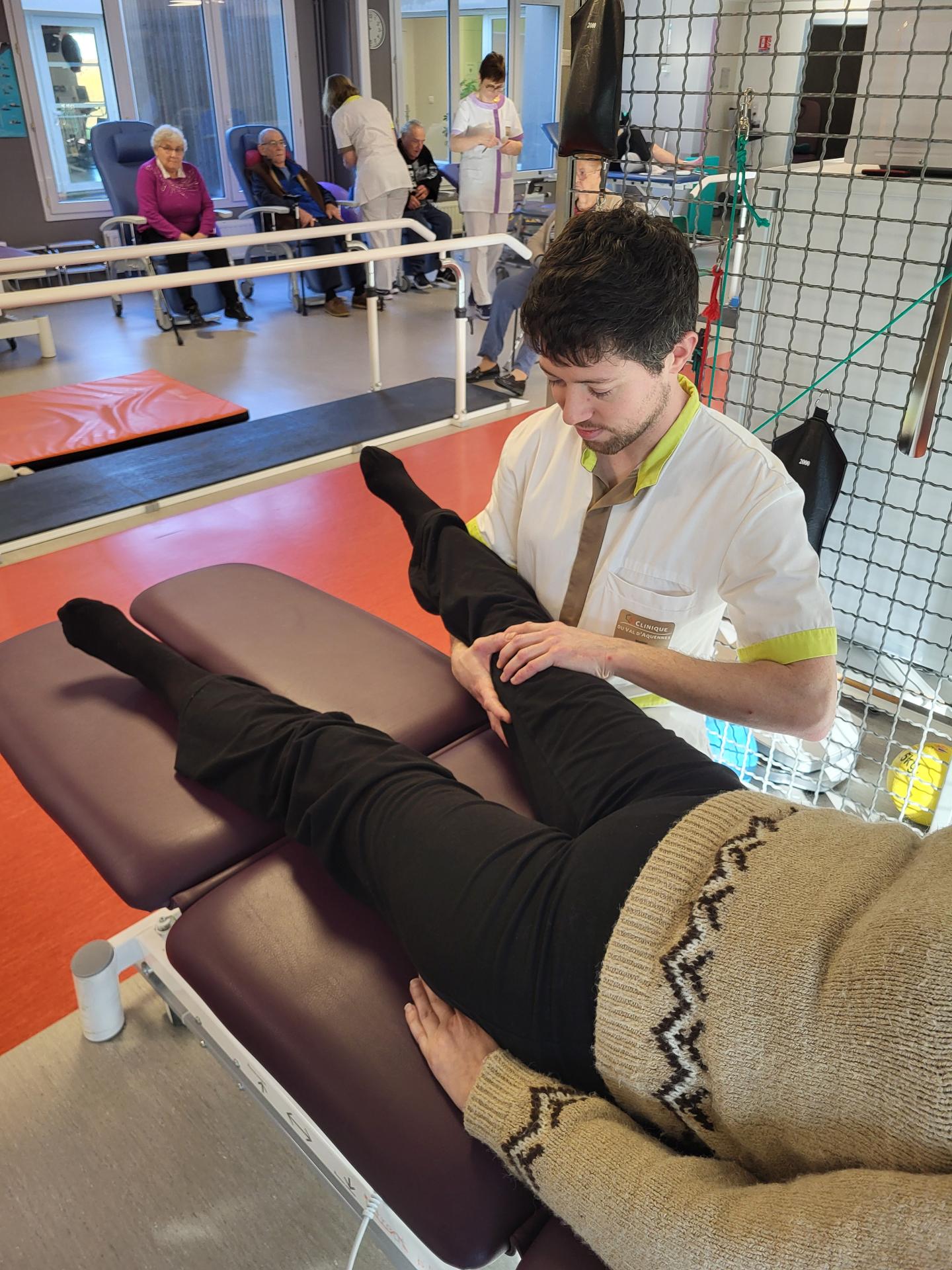 Manipulation kinésithérapie